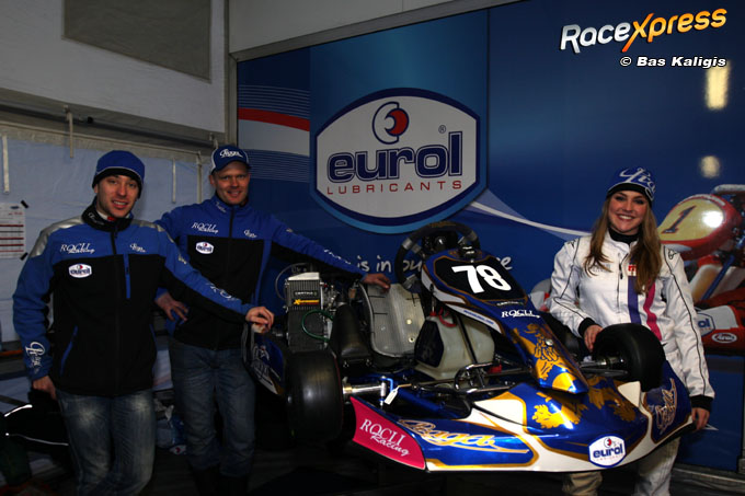 Praga Kart Rocli avn der Scheer met Robin Frijns en Stephane Kox